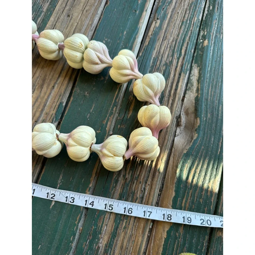 Artificial Garlic Bulb Strand Garland 30